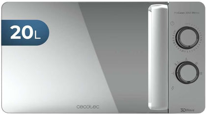 Cecotec Mikrowelle ProClean 3060 Gray Mirror. Fassungsvermögen 20 l