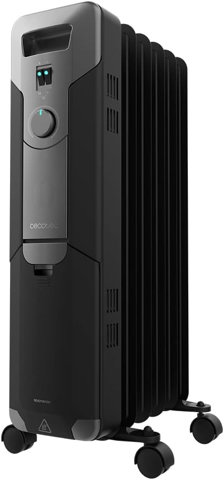 Cecotec Radiatore ad olio ReadyWarm 5000 Space Black. 1000 W