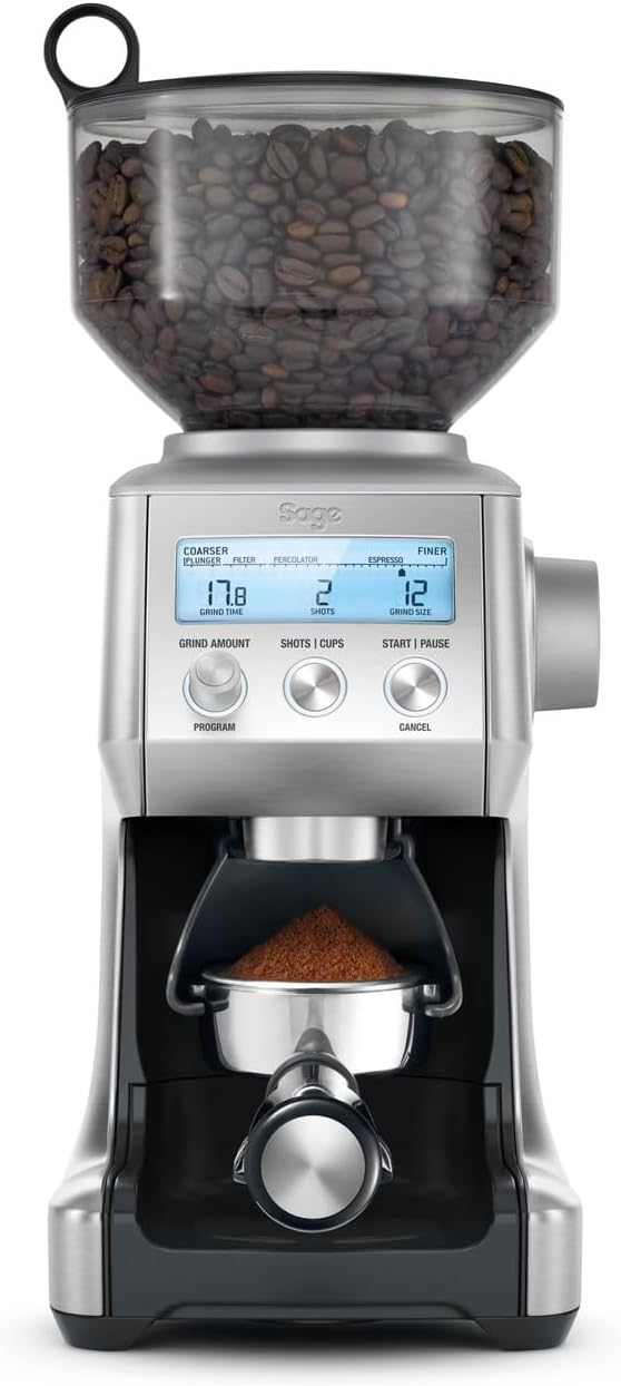 Sage - The Smart Grinder Pro - Kaffeemühle mit kegelförmigem Mahlwerk