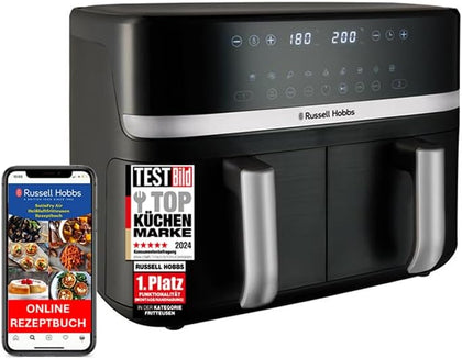 Friggitrice ad aria Russell Hobbs a 2 camere, 9L