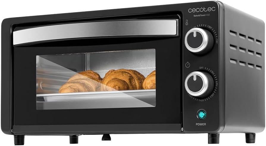 Cecotec Tischbackofen Bake&Toast 1090 Black, 10 l, 1000 W
