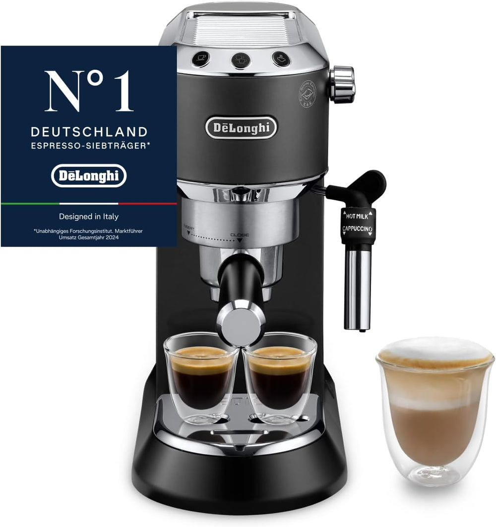 De'Longhi Dedica Style - Perfetto Kompakte Siebträgermaschine