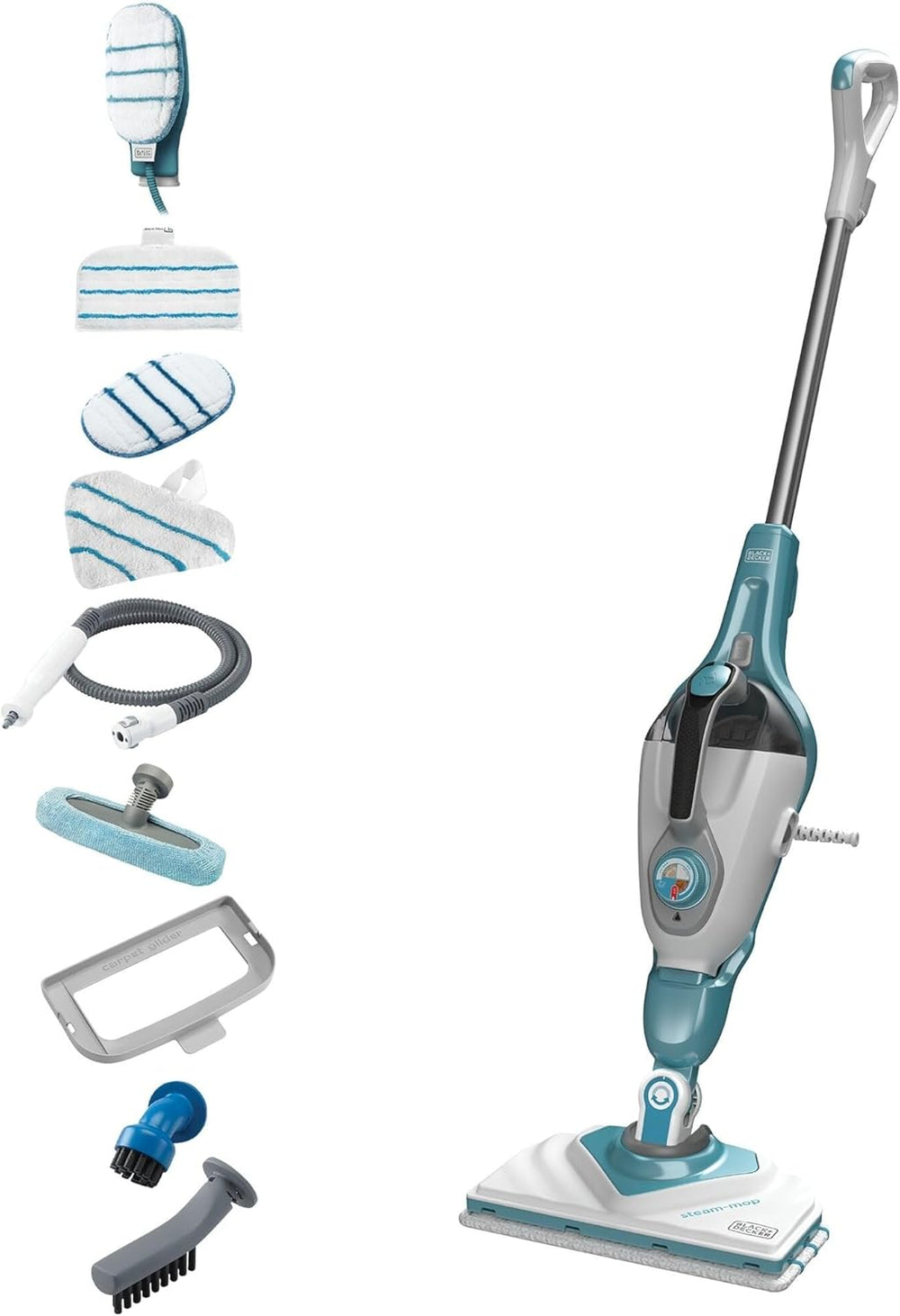 BLACK+DECKER Scopa a vapore 2 in 1