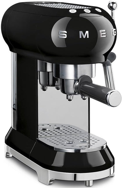 Kaffeemaschine Smeg ECF01BLEU ECF01BLEU-black, schwarz