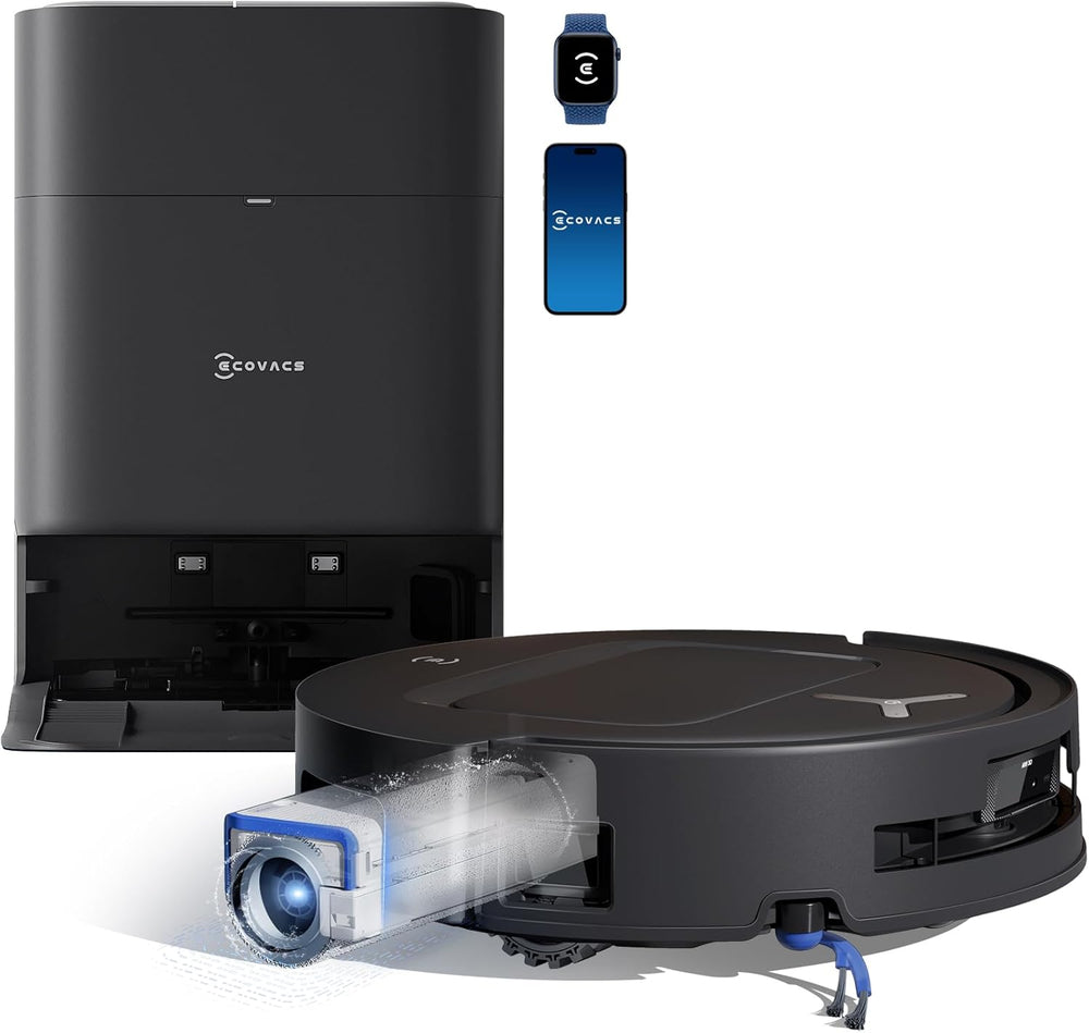 ECOVACS DEEBOT T80 Omni Robot Aspirapolvere e Lavapavimenti, 18.000 Pa