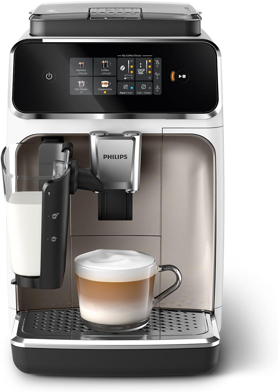 Macchina da caffè automatica Philips Serie 2300, bianca
