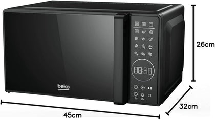 Beko – MGC20130BFB – Mikrowelle mit Grill, 20 Liter, 700 W