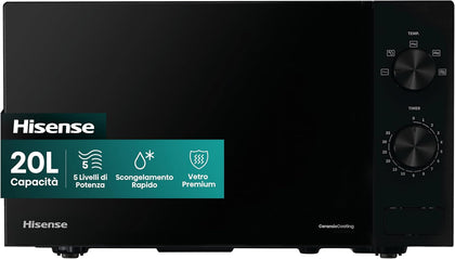 Hisense H20MOBP1, Mikrowelle, Fassungsvermögen 20 l