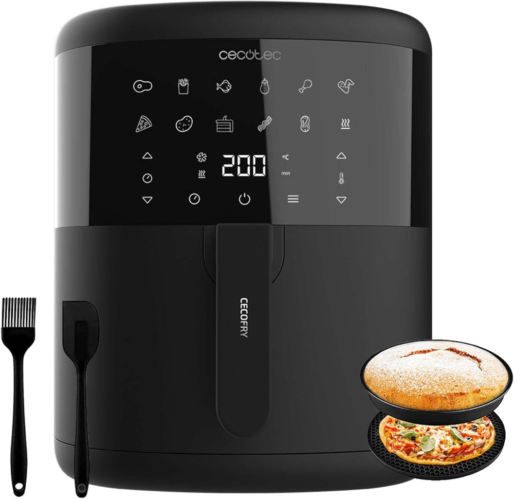 Cecotec Friggitrice ad Aria da 6 Litri Cecofry Bombastik 6000 Full