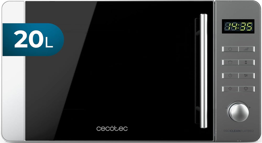 Cecotec Microonde 20 l Proclean 5010 Flatbed. Acciaio inossidabile