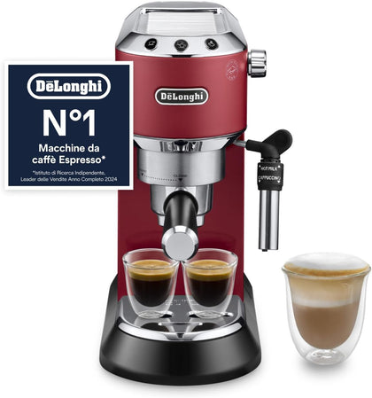 De'Longhi Dedica – Macchina da caffè con pompa in acciaio inossidabile