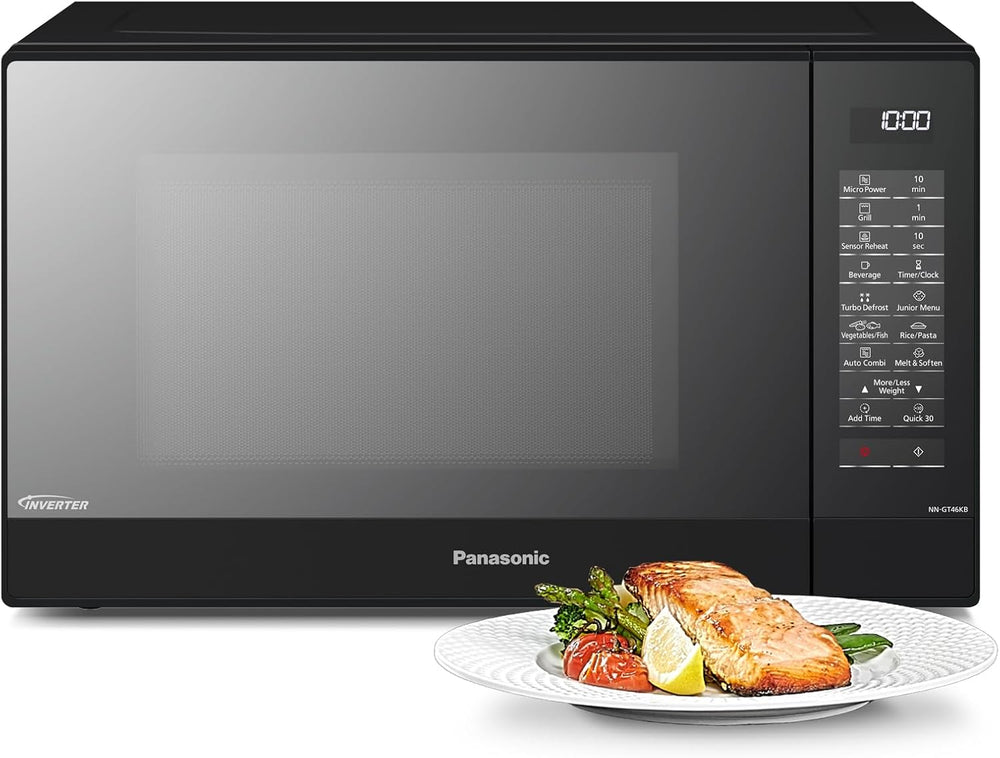 Panasonic NN-GT46KBSUG Mikrowelle mit Grill und Drehteller