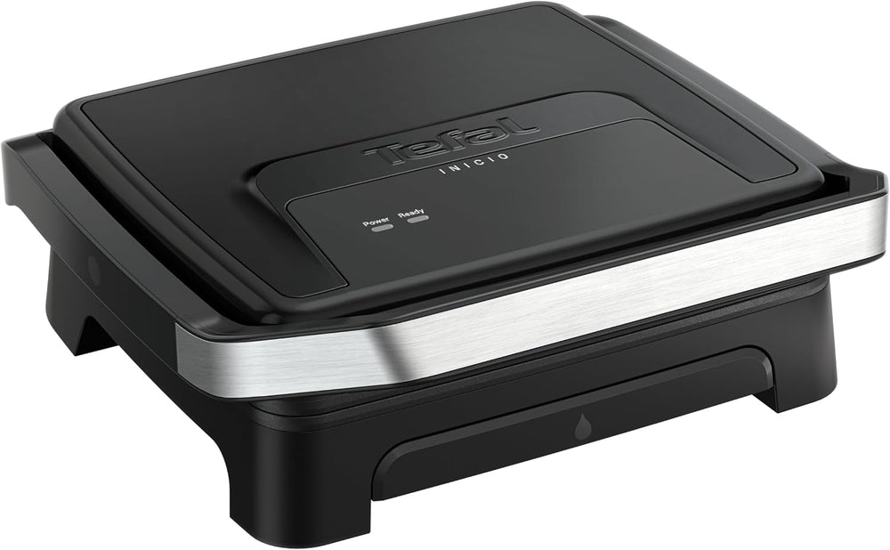 Tefal Inicio Classic 2-in-1 Kontakt- und Paninigrill, 2000 W