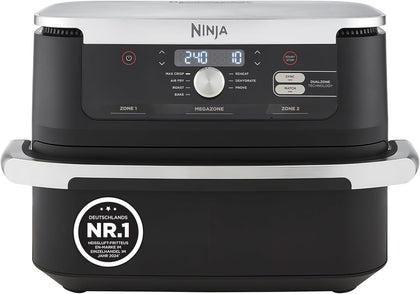 Ninja Foodi FlexDrawer Friggitrice ad Aria Doppia Zona