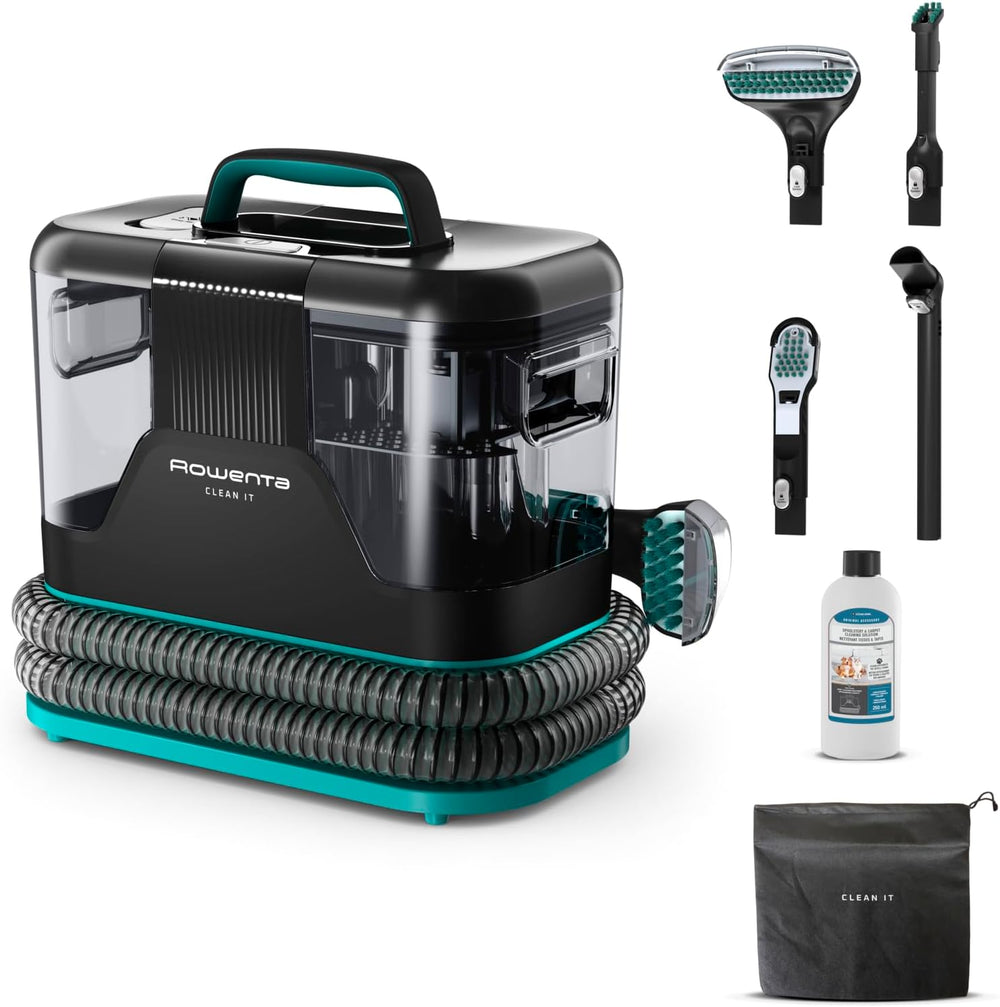 Rowenta Clean It Fleckenreiniger, tragbarer Teppichreiniger