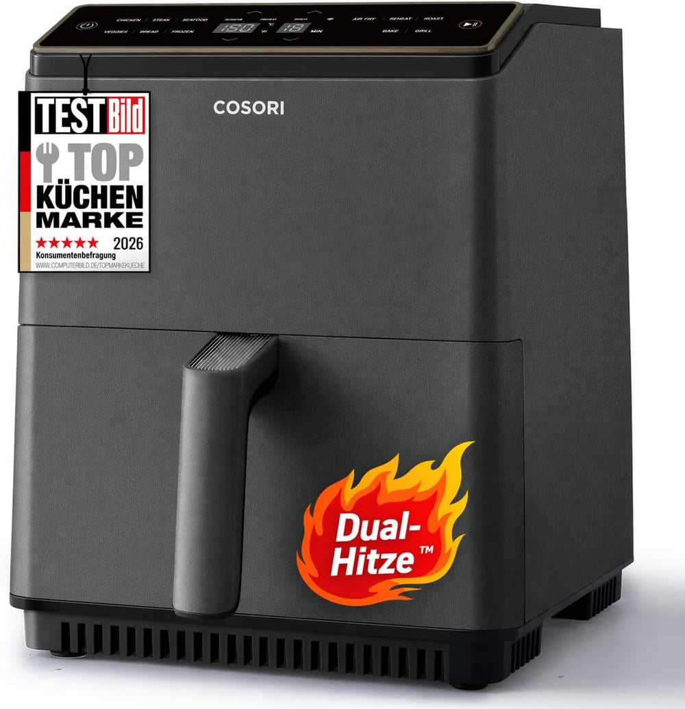 COSORI Dual Blaze Airfryer - Friggitrice ad Aria Intelligente con Wi-Fi - 6,4 L