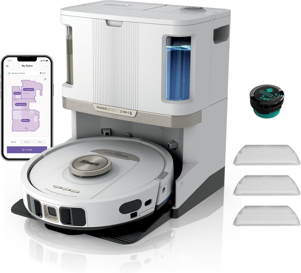 Shark PowerDetect Clean&Empty Aspirapolvere, DuoClean Detect