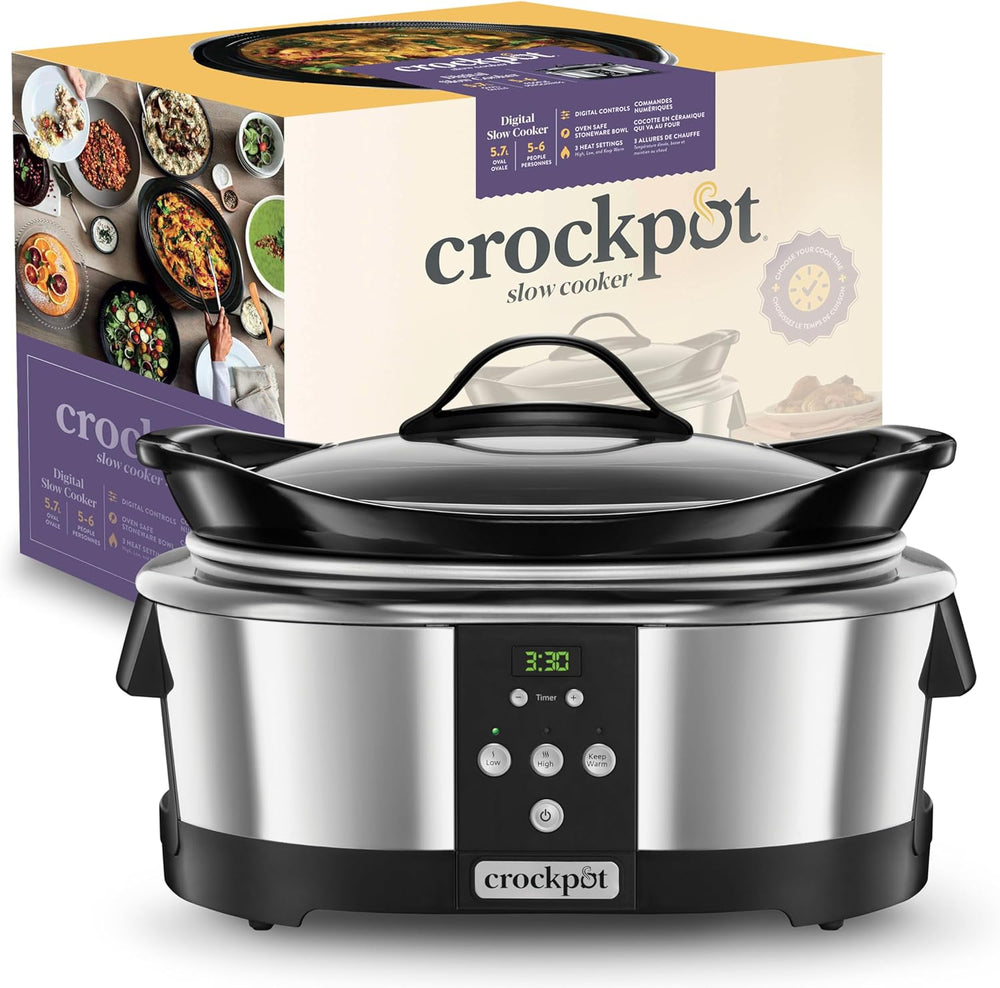 Crock-Pot SCCPBPP605-050 Slow Cooker/Digital Countdown Time