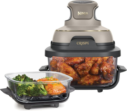 Ninja CRISPi tragbare Air fryer Heißluftfritteuse, 3,8 l