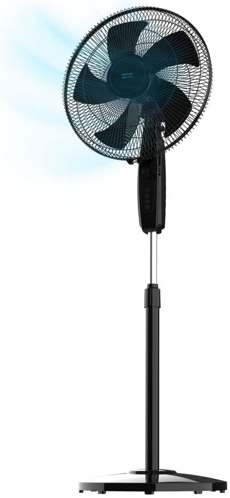 Cecotec - EnergySilence 515 MaxFlow Black Standventilator, 45 W