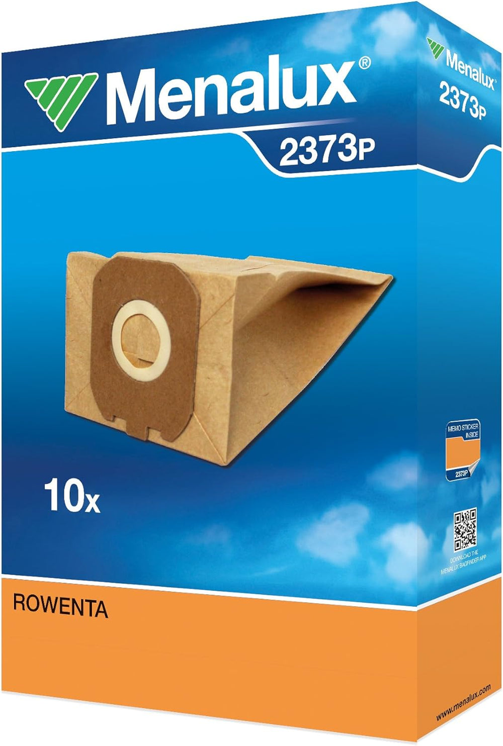 Menalux 2373P – Beutel für Rowenta Staubsauger