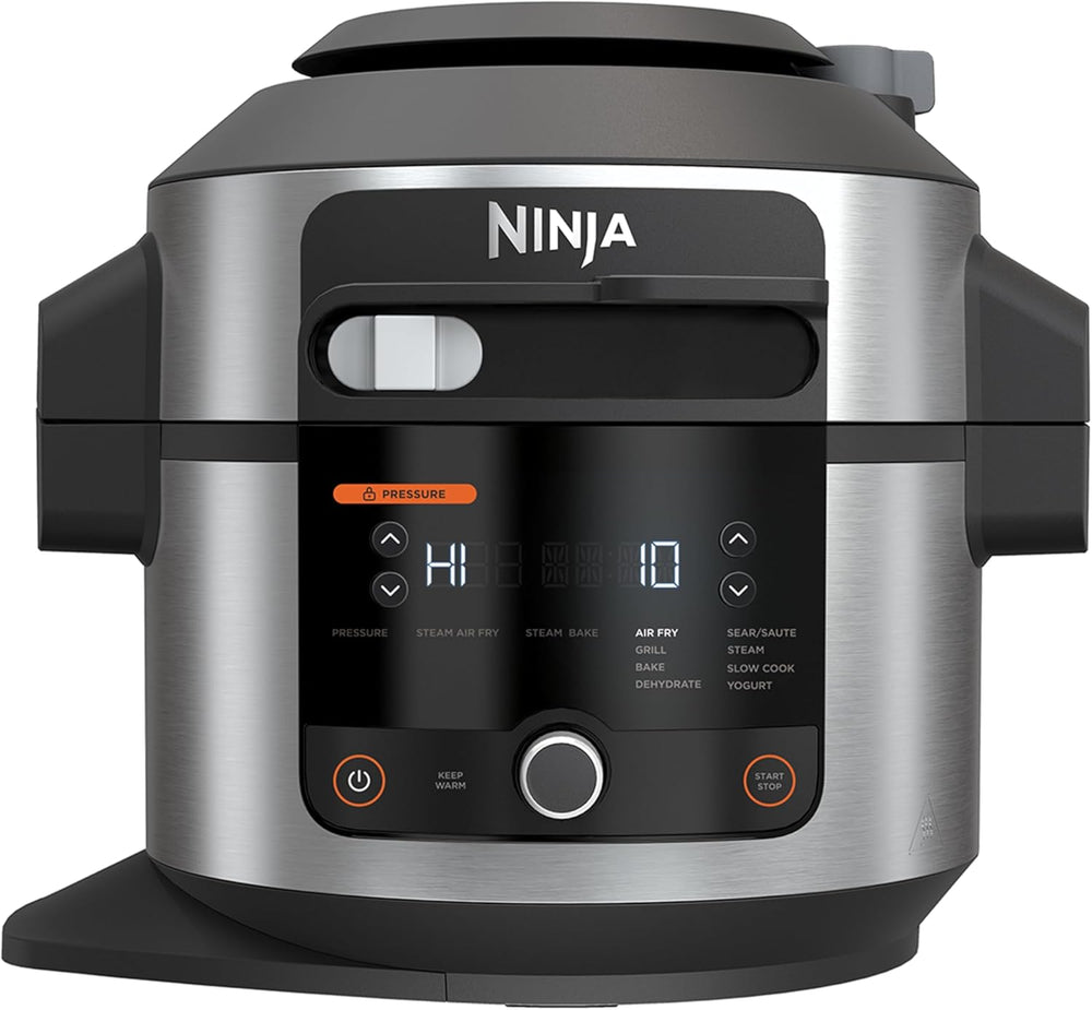 Ninja Foodi Multikocher mit SmartLid, 6L, 11-in-1 Multicooker, Pressure Cooker Schnellkochtopf
