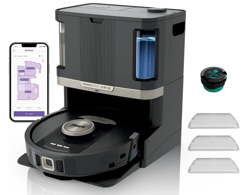 Shark PowerDetect 2-in-1-Staubsauger- und Wischroboter