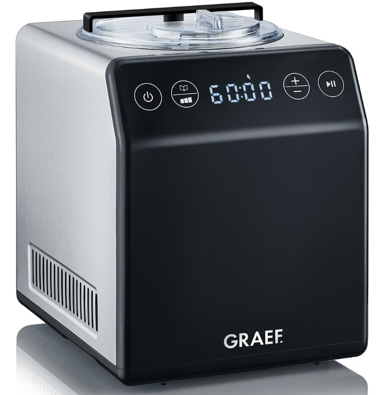 Gelatiera GRAEF IM700 nera con display touch