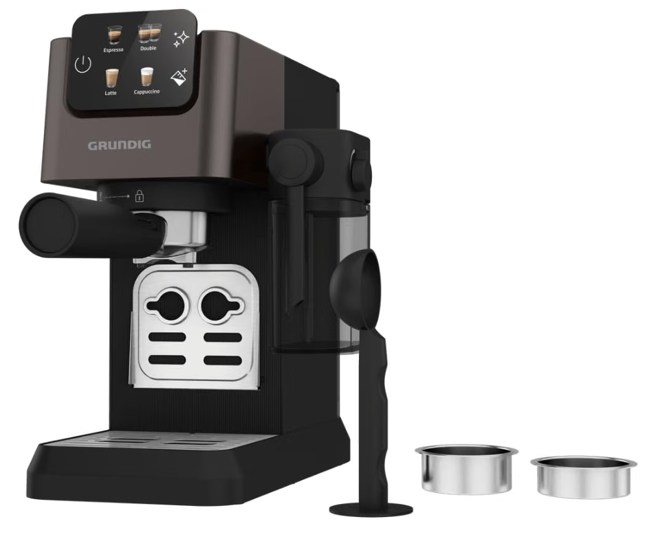 Macchina per caffè espresso GRUNDIG KSM 5330 con serbatoio latte integrato