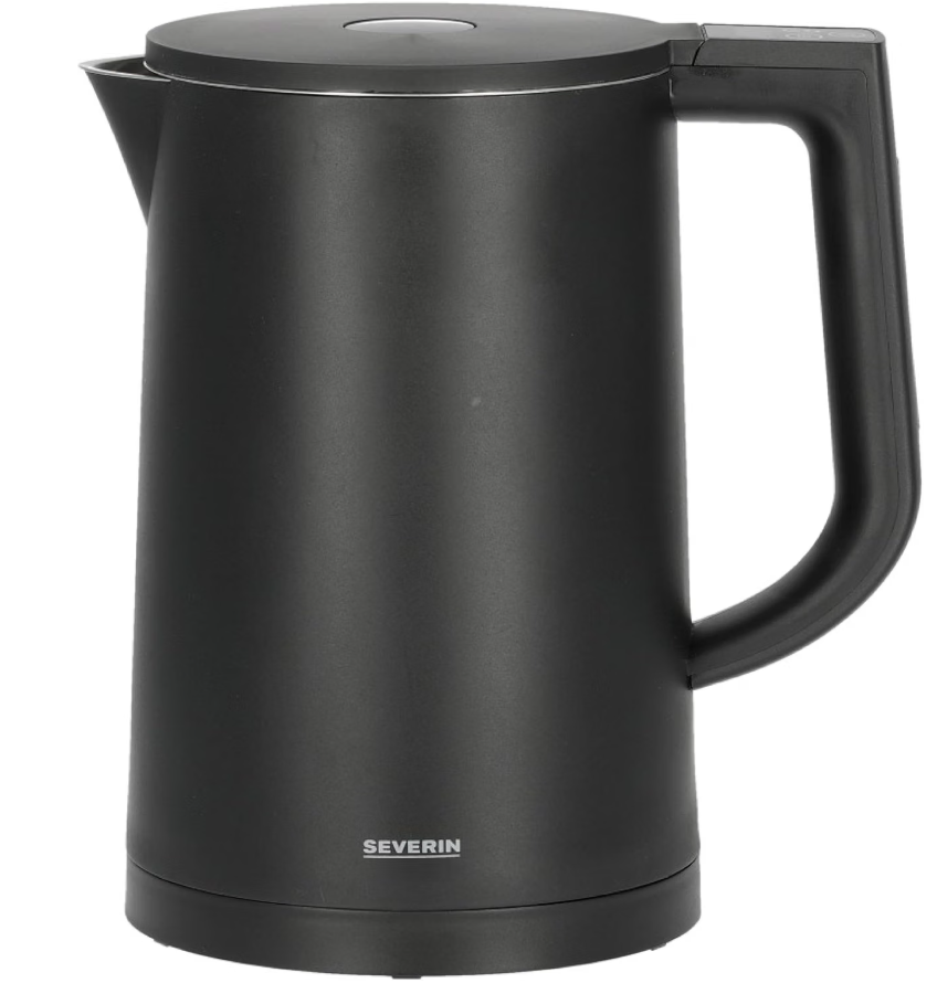Bollitore elettrico SEVERIN Cool-Touch, bollitore a doppia parete
