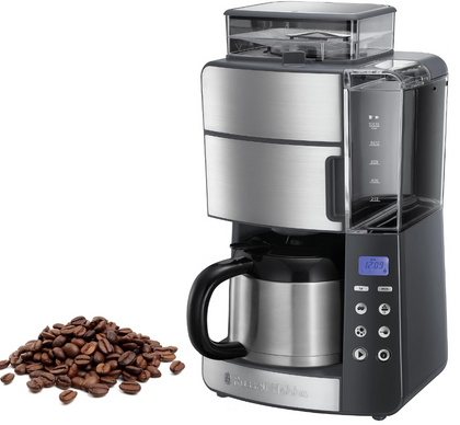 Russell Hobbs Kaffeemaschine mit Mahlwerk Thermokanne