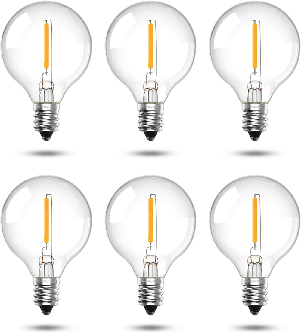TobeBright Ersatz Glühbirnen G40 E12 LED 1W, G40 LED
