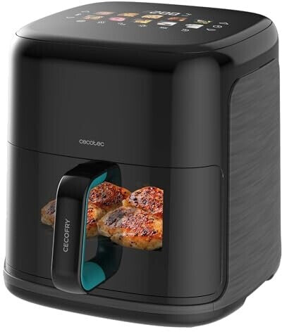 Cecotec Ölfreie Heißluftfritteuse 6,5 l mit Grillplatte und 4 Heizelementen