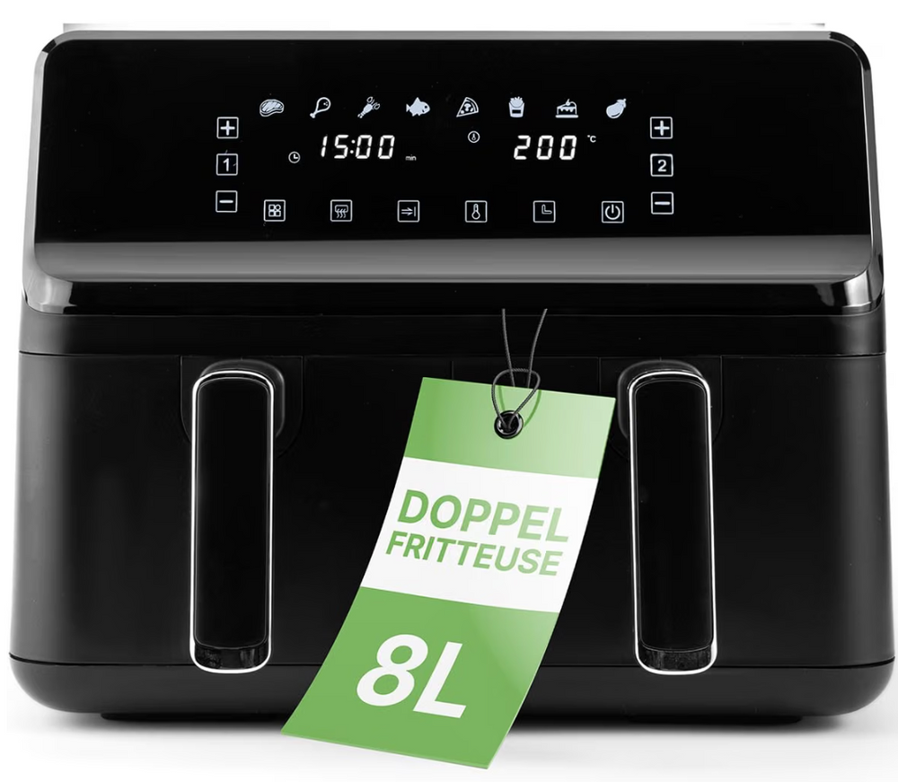 Friggitrice ad aria doppia Clatronic® | 8 litri